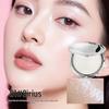 QXQY Pearlescent Highlight Powder - Shimmering Face Brightener with Glitter Flakes