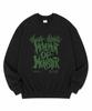 MONSTER REPUBLIC Grit Movement Khaki Sweatshirt Black_3194