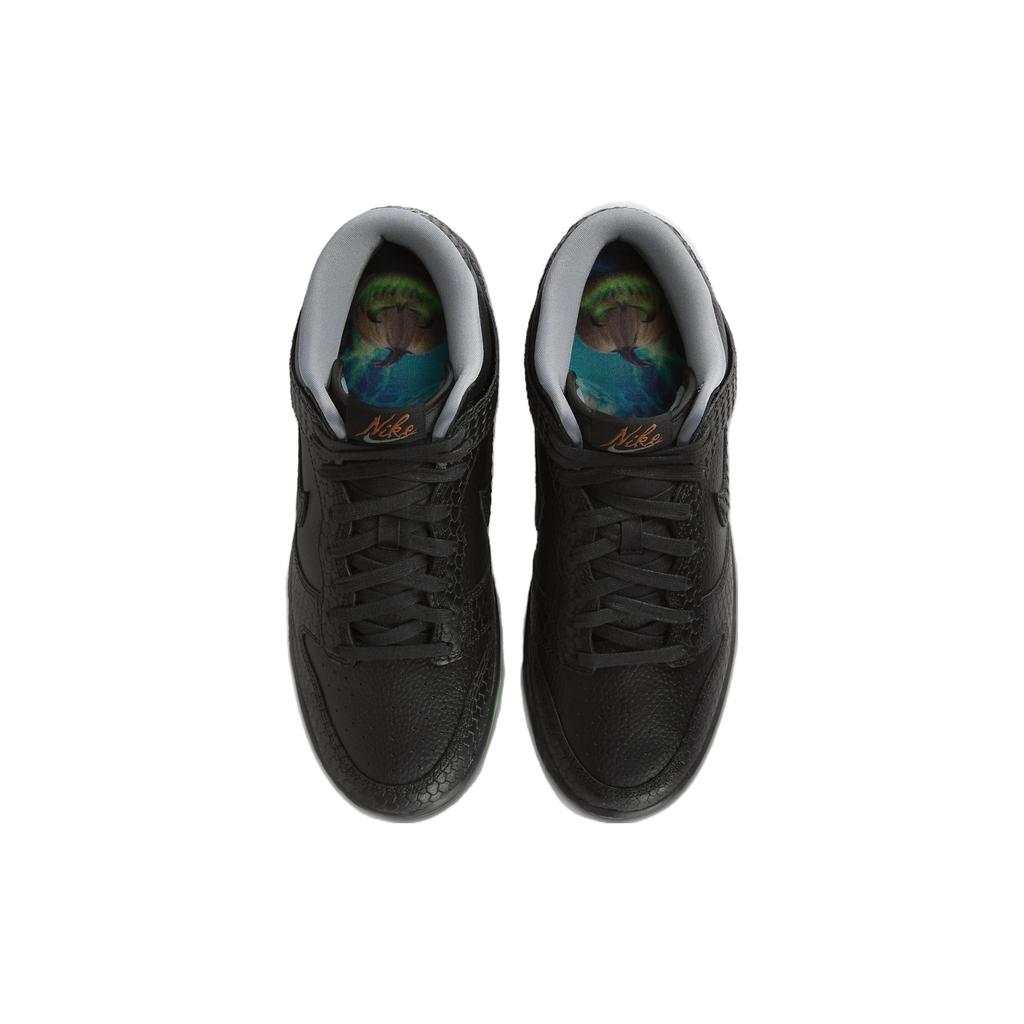 Nike Dunk Mid Premium Halloween - Hodeløs Rytter Herresneakers Svart Røygrå Båloransje FQ8749-010