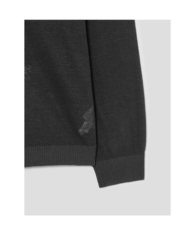 8SECONDS Print Loose Fit Pullover Ash