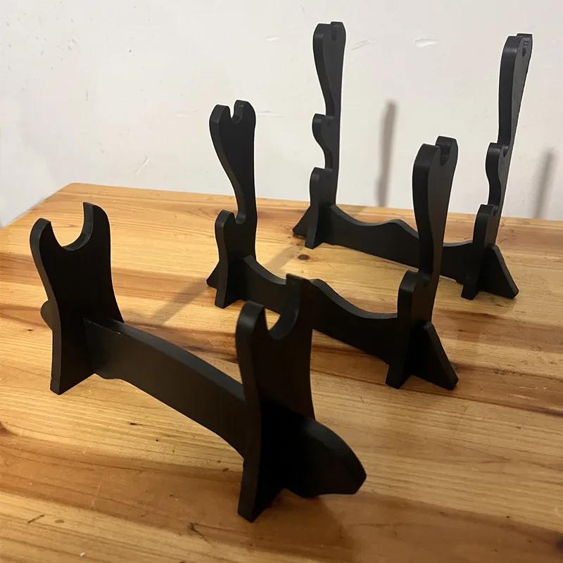 Stand  Storage Shelves Wooden Sword Rack Floor Sabre Holder Support Display Japanese  Weapon Shelf Home Organizer