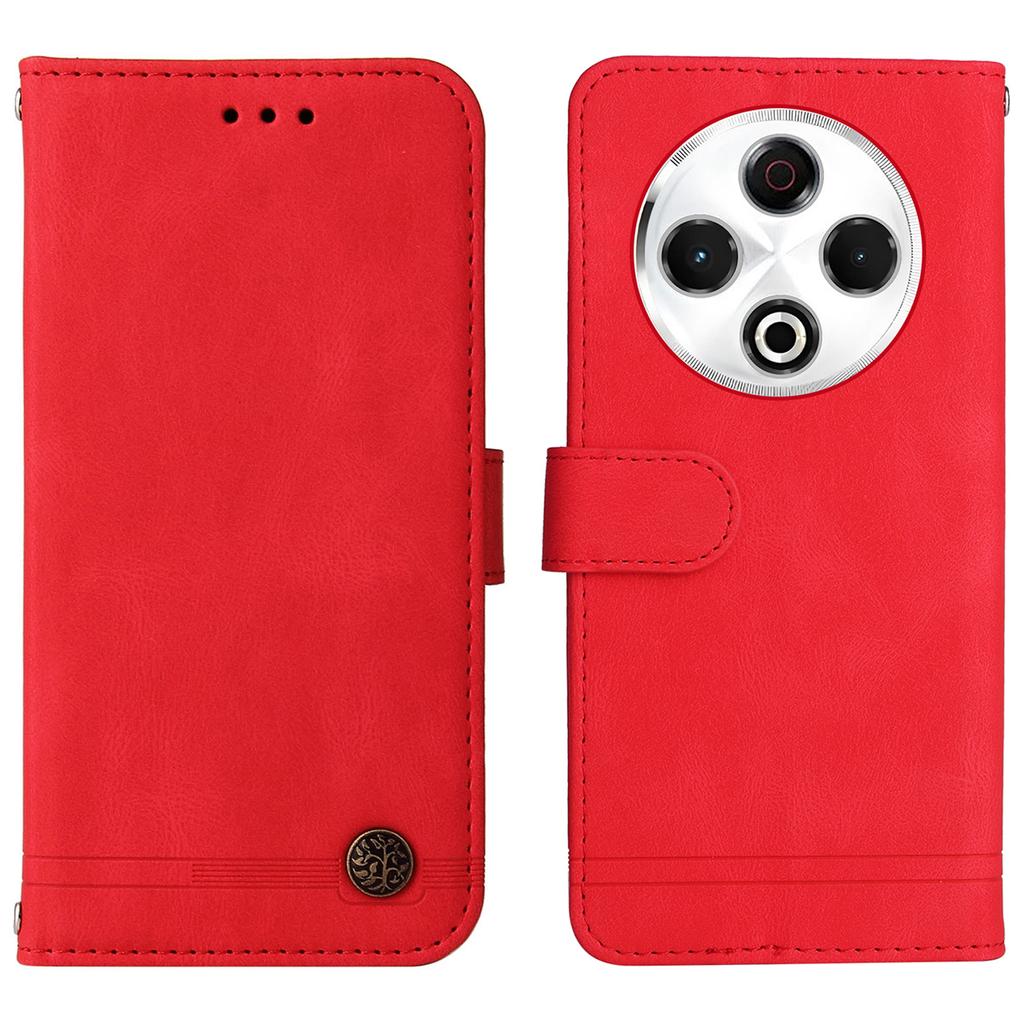 For TECNO Spark 30 4G Leather Wallet Cases Skin Touch Phone Cover Stand with Strap