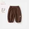 Banxidi Girls' Fleece Lined Winter Casual Pants