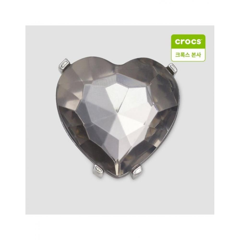 

Crocs Charcoal Heart Jewelry 10014294 onefree