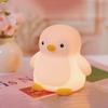 Xiaomi Penguin Night Light Couple Gift, Cute Desk Decoration, Soft Silicone Sleep Companion Light, Birthday, Valentine's Day.
