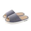 Linen Slippers Women's Summer Indoor Home Household High-end Cotton and Linen Floor Cool Slippers Thick Bottom Non-slip Four Seasons