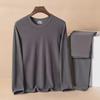Delong Men's Thermal Underwear Set - Antibacterial, Warm Autumn & Winter Base Layer
