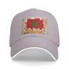 Sandwich Baseball Cap for Men & Women, 3-Layer Contrast Design Adjustable Hat, Lightweight Durable Cap