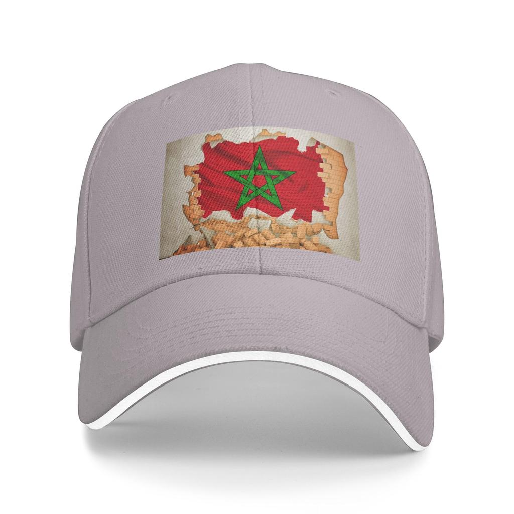 Sandwich Baseball Cap for Men & Women, 3-Layer Contrast Design Adjustable Hat, Lightweight Durable Cap