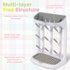 Vertical Baby Bottle Drying Rack Space Saving Countertop Holder Detachable Tray Design Suitable for Baby Bottles Cups