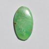 Natural Chrysoprase Gemstone Cabochon - Loose Semi Precious Stone 17 Carats Oval Shape 28x16 Mm, Jewelry Craft Supply