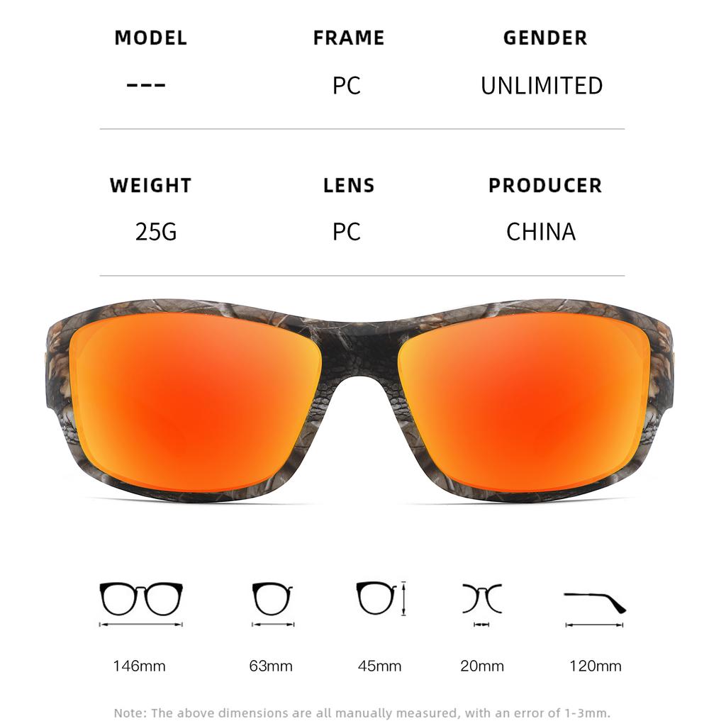 UV400 Sunglasses for Men Women Sport Eyewear Outdoor Fishing Baseball Softball Goggles Sun Protection