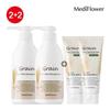 Large Size Grain Facial Milky Cleansing Foam 500ml X 2 + Grain Cleansing Foam 150ml X 2