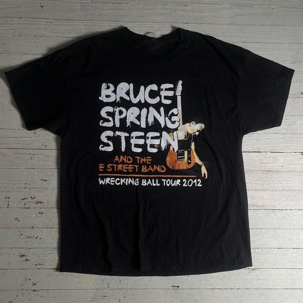 2012 Bruce Springsteen and the E street band wrecking ball shirt SG337 Unisex T-Shirt XXXL