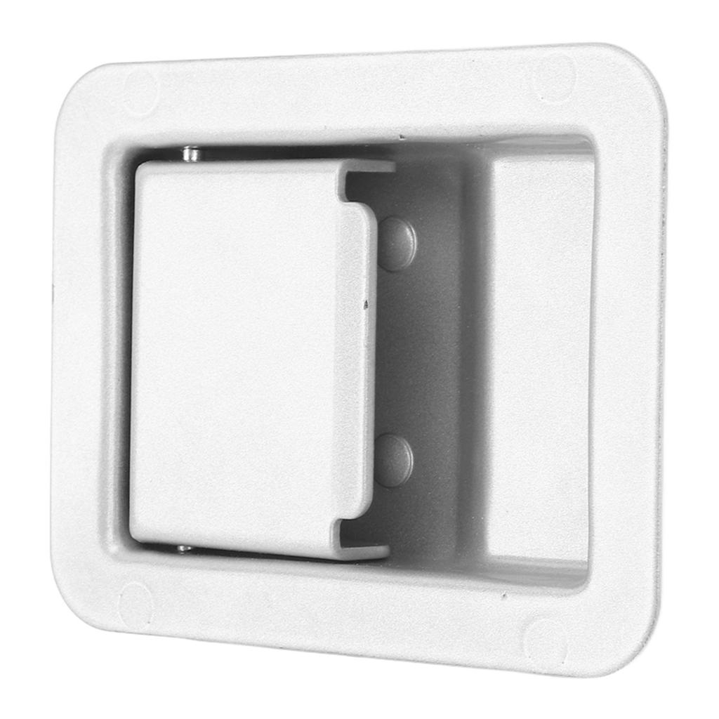 RV Toolbox Handle Latch 140 X 108mm Trailer Camper Truck Built In Door Lock Toolbox Handle Silver