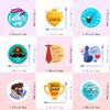 50 Text Father's Day Stickers New Product Creative Thanksgiving Father's Day Birthday Greeting Card Decoration Stickers