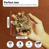 100% Pure Brass Durga Maa Idol (Size: 12.8 Cm) | Durga MATA Murti for Home Decor & Puja Room | MATA Rani Murti for Office Desk |