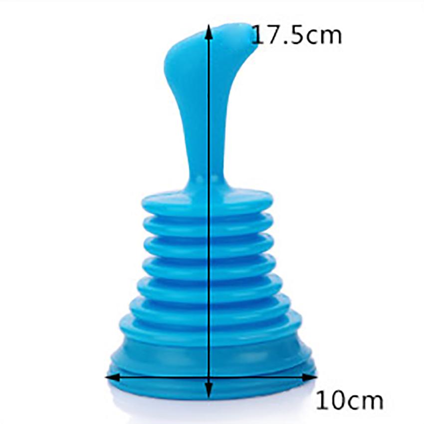 Powerful Drain Cleaner & Plunger - Unclog Sink, Bathroom, Toilet - Heavy-Duty Pipe Snake & Squeeze Plunger for Fast Drain Cleaning