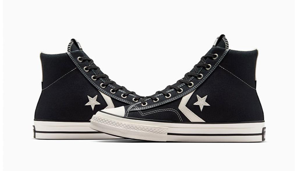 Converse Star Player 76 Sneakers Wider Fit Black