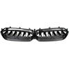 BMW 5 G30 G31 LCI 2020- Headlight Grille (kidney) BLACK GLOSSY DOUBLE BAR