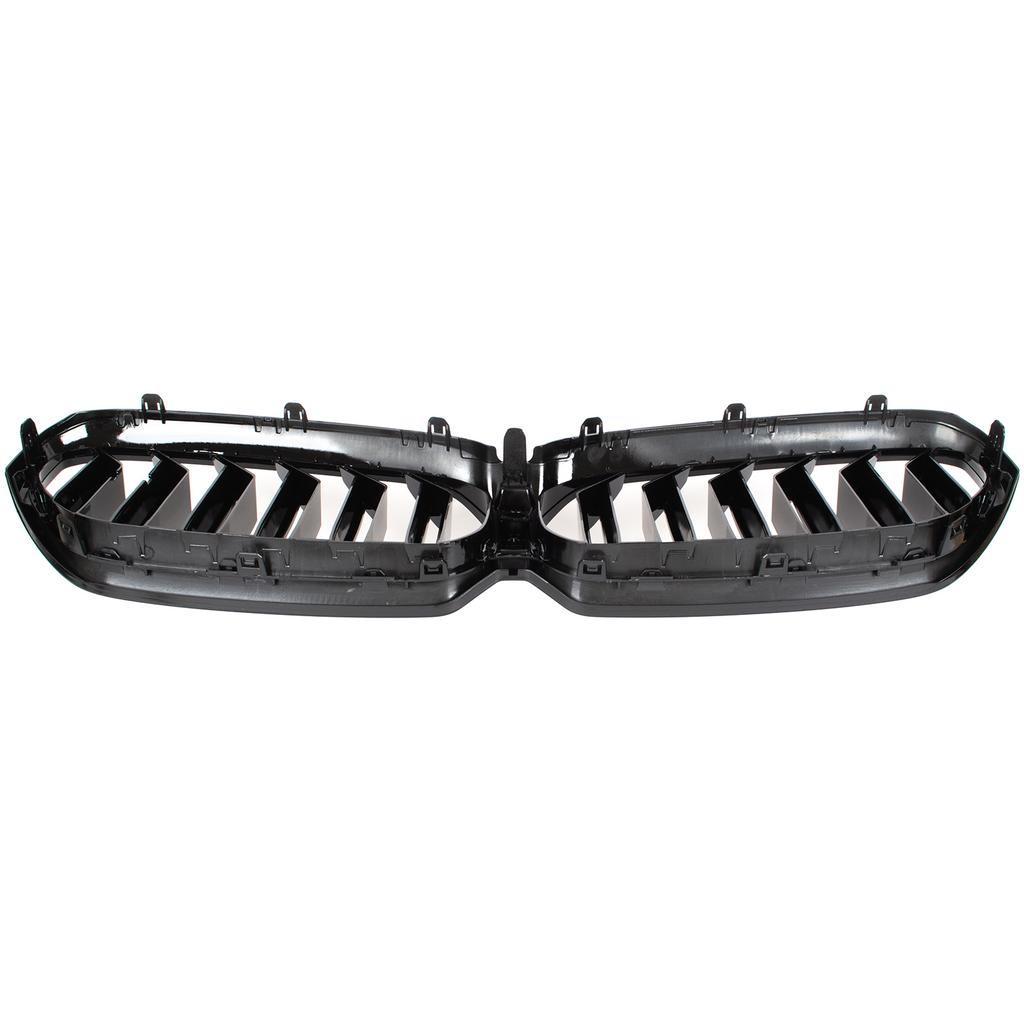 BMW 5 G30 G31 LCI 2020- Headlight Grille (kidney) BLACK GLOSSY DOUBLE BAR