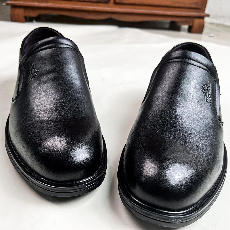 2024 Season New Outer Wear Business Leisure Professional Commuting Men Pedal Leather To Work Shoes