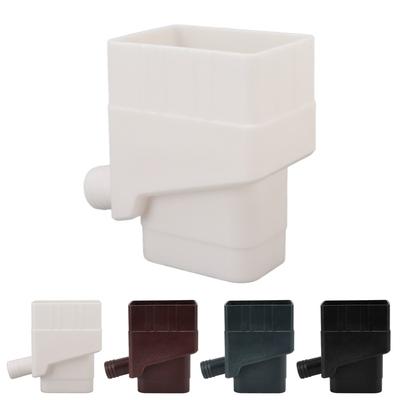Système de collecte d'eau de pluie Professionnel Résistant aux UV Kit de déviateur de gouttière pour jardin extérieur Pelouse Kit de déviateur d'eau de pluie