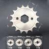 1Pcs Nickel Alloy Steel 428 14T 15T 16T 17T Tooth Sprocket for Loncin CG125 CB125 CBT125 Dirt Pit Bike Moped Scooter Motorcycle