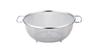 Kanei Kogyo Shapeline Handled Round Made In Japan Colander, 22cm, SH-008,