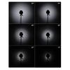 Standard Reflector Flat Diffuser Lamp with 10/20/30/40/50/60 Honeycomb Grid for Flash Studio Strobe Reflector