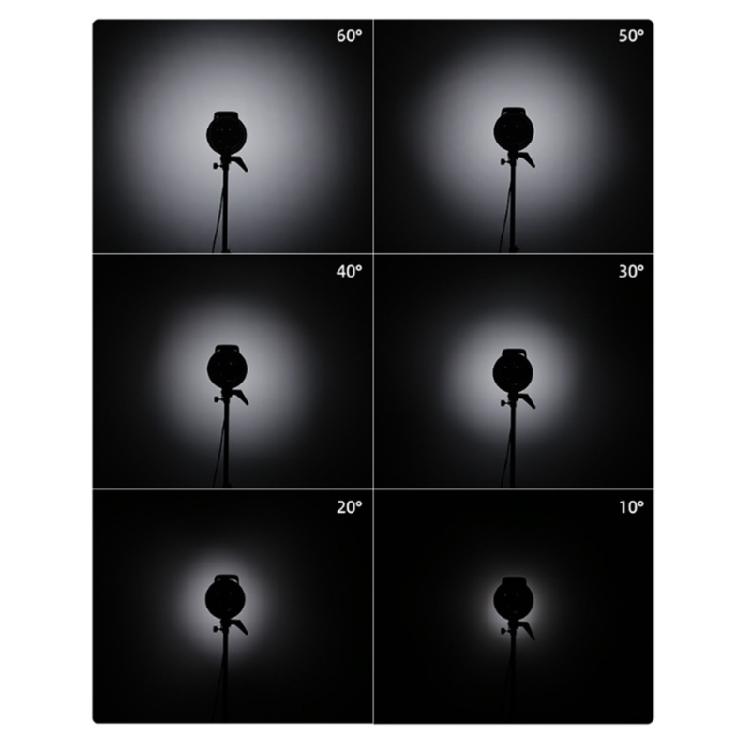 Standard Reflector Flat Diffuser Lamp with 10/20/30/40/50/60 Honeycomb Grid for Flash Studio Strobe Reflector