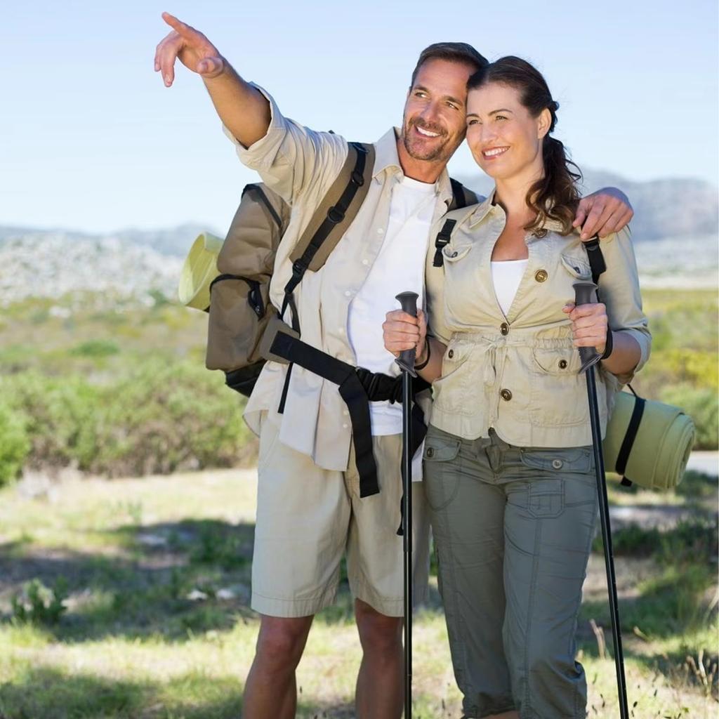 Trekkingstock Griff Gummihülse Adapter mit Handschlaufen für 20mm