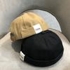 Brimless Melon Skin Hat Hip Hop Beanie Hat Unisex Landlord Cap  Spring and Summer