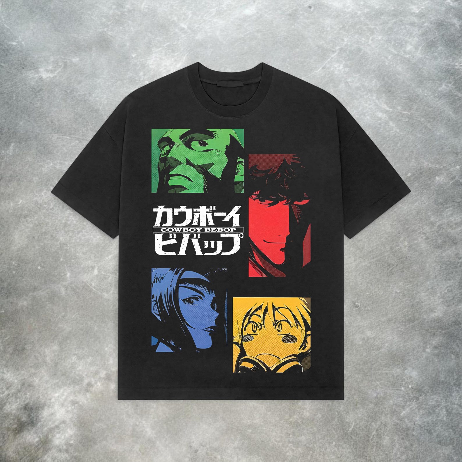 Cowboy Bebop T-Shirt: Retro Y2K Japanese Manga Anime Graphic Tee S