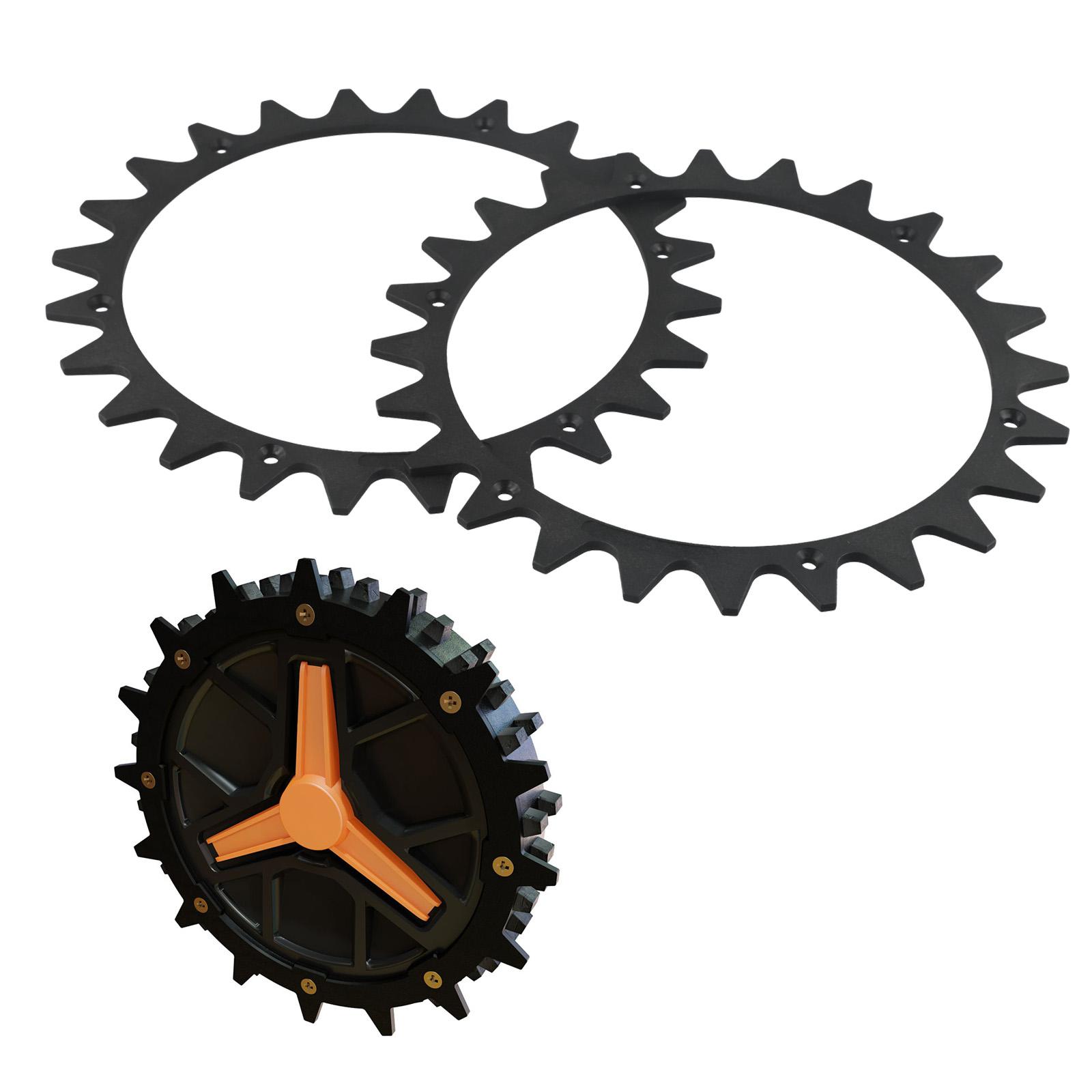 

Anti-Slip Spikes Black Lawnmower Spikes Rust Resistance Easy To Install Improves Mowing Efficiency Lawn Maintenance China Mainland