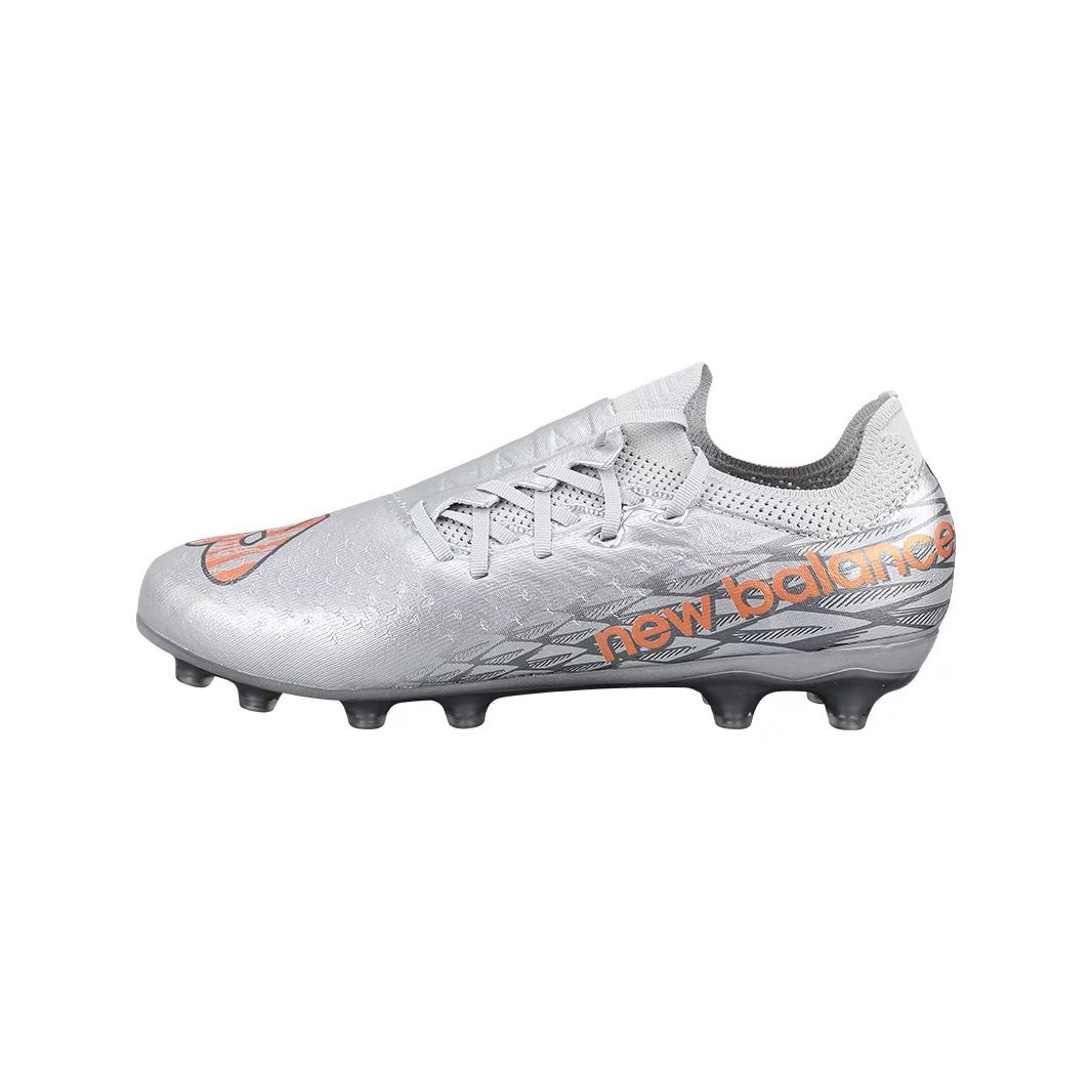 New Balance Furon V7 Pro AG Silver Copper Men s Soccer Cleats SF1AGG7 42.5