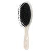Boar Bristle Brush Dry Wet Use Enhance Shine Nylon Bristles Detangling Hair Brush for Thick Extensions Wigs Curly Hair