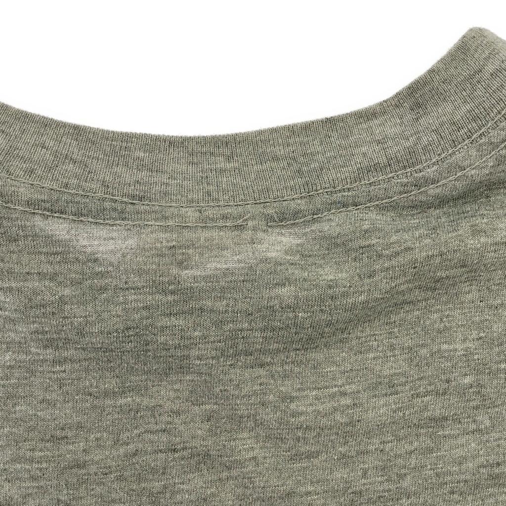 US ARMY 90s 00s Old Print Pattern Short Sleeve T-shirt Gray Back Print Men's Used