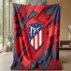 Atletico Madrid Theme blanket Soft Flannel Blanket Plush Throw Blanket Cozy Sofa Bed Blanket for Home Decor