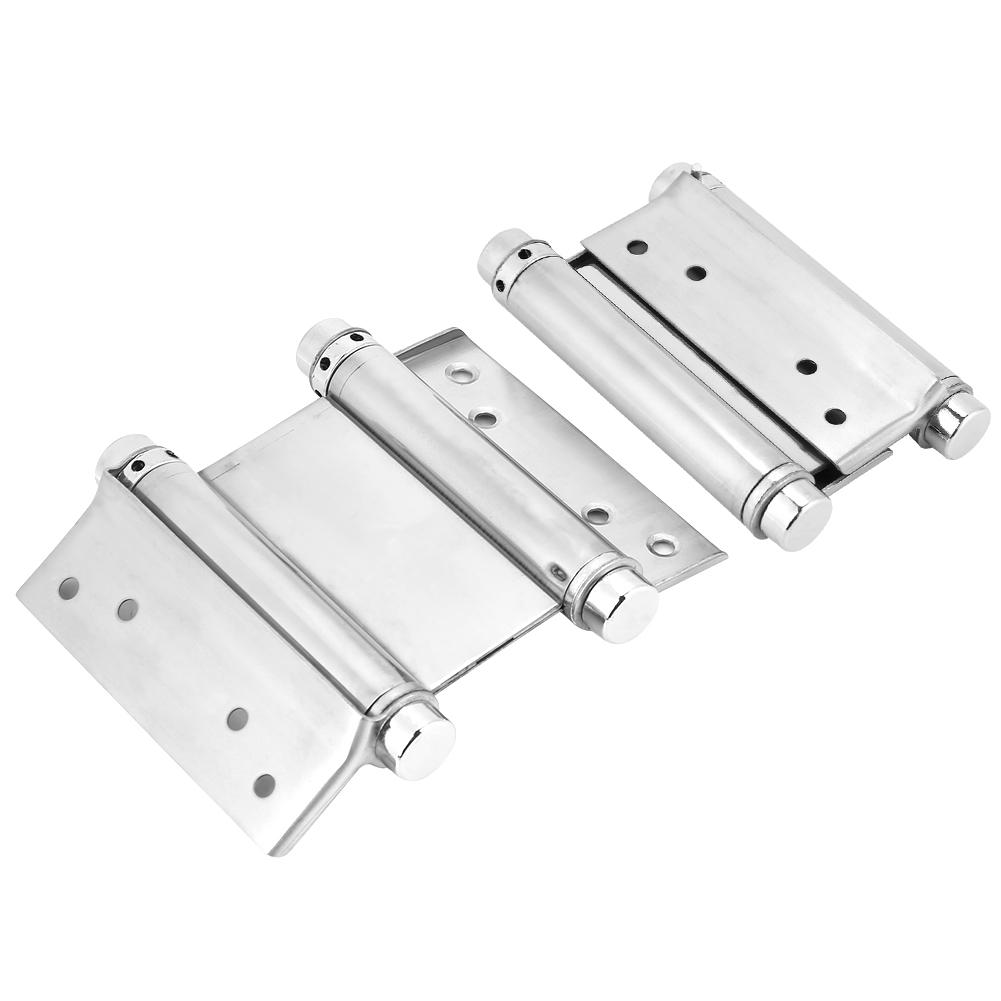 3inch Stainless Steel Door Gate Hinge Fittings Double Action Spring Hinge