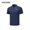 Men's Knitted Short Sleeve Polo Shirt