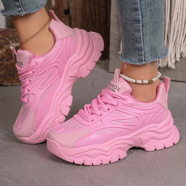 Women Sneakers 2025 New Fashion Chunky Sneakers Outdoor Tennis  Sports Shoes for Women Lightweight Designer Shoes