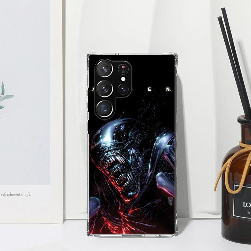 

Cool A-Alien X-Xenomorph Phone Case For Samsung Galaxy S26 S25 Edge S24 FE S23 S22 Ultra S21 Plus S20 + Art Fundas Back Cover Ga Samsung S22 Plus
