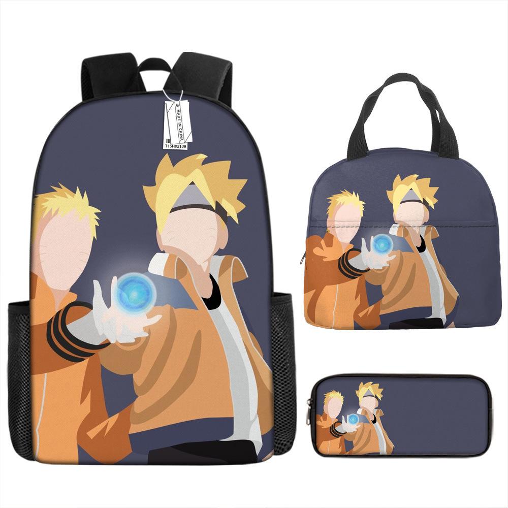 Elementary school students Naruto backpack 34th 5th 6th grade children's large-capacity backpack anti-splashing water