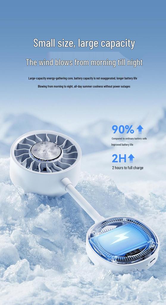 USB Rechargeable Magnetic Mobile Phone Cooling Clip Fan