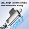 USB 3.2 TF Card Reader 2-in-1 for Micro SD Reader Portable USB Card Reader  Camera Drones