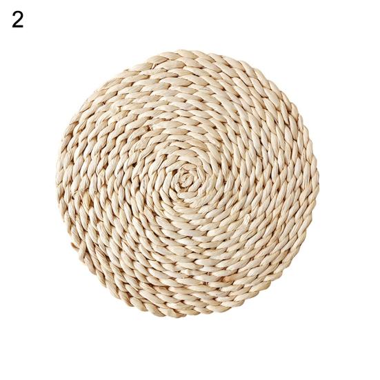 Talos плетеный круглый овальный коврик для столовых приборов — фото 6