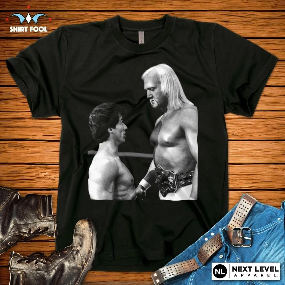 HULK HOGAN VS ROCKY ***THUNDERLIPS wbr/ *** Unisex T-Shirt XXXXL