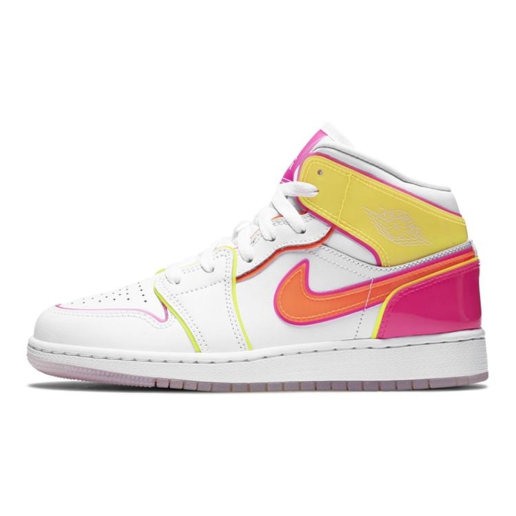 

Кроссовки Jordan 1 Mid Edge Glow (GS)(CV4611-100) 36.5