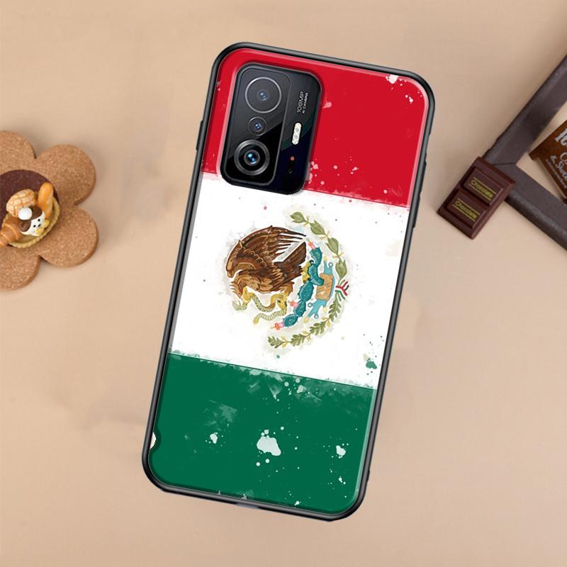 

Mexico Flag Case For Xiaomi POCO X7 X6 Pro X3 X5 M6 F3 F5 F6 Pro 11T 12T 13T 14T Pro 13 14 Ultra Cover Mi 11T (11T Pro)